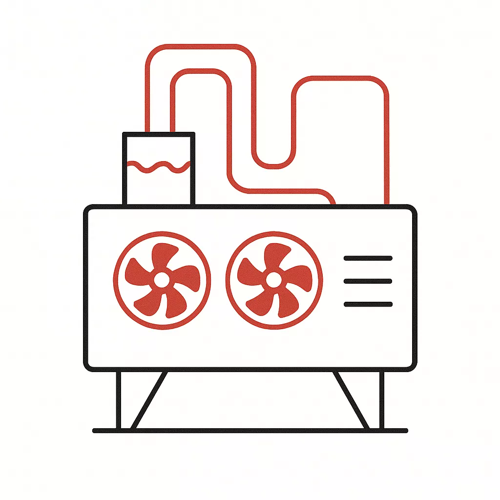 اجرای سیستمهای سرمایشی در اصفهان – چیلرهای هواخنک و جذبی